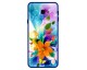 Husa Premium Spate Upzz Pro Anti Shock Compatibila Cu Samsung Galaxy J4+ Plus, Model Painted Butterflies 2, Rama Albastra
