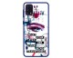 Husa Premium Spate Upzz Pro Anti Shock Compatibila Cu Samsung Galaxy M31, Model Your Eyes, Rama Albastra