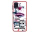 Husa Premium Spate Upzz Pro Anti Shock Compatibila Cu Samsung Galaxy M31, Model Your Eyes, Rama Rosie
