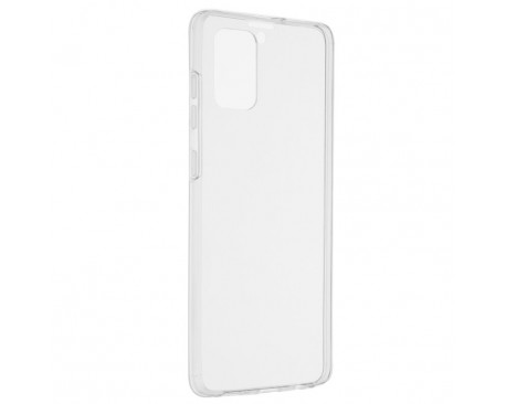 Husa 360 Grade Full Cover Upzz Case Silicon + Tpu Compatibila Cu Samsung Galaxy A02s, Transparenta