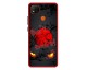Husa Premium Spate Upzz Pro Anti Shock Compatibila Cu Xiaomi Redmi 9C, Model Bloody Moon, Rama Rosie
