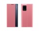 Husa Flip Cover Upzz Sleep Compatibila Cu Samsung Galaxy A02s, Roz