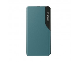 Husa Tip Carte Upzz Eco Book Compatibila Cu Samsung Galaxy S21+ Plus 5G, Piele Ecologica - Verde