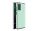 Husa Antishock Upzz Spring Compatibila Cu Samsung Galaxy A12 / M12, Transparenta Cu Margine Roz Deschis