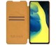Husa Flip Cover Book Premium Nillkin Qin Compatibila Cu Samsung Galaxy A72 4G, Maro, Piele Ecologica