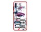 Husa Premium Spate Upzz Pro Anti Shock Compatibila Cu Samsung Galaxy A70, Model Your Eyes, Rama Rosie