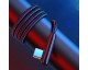 Cablu Date Incarcare Ugreen Elbow Cap La 90 Grade Cu Mufa Type-C, Quick Charge 3.0. Lungime 0.5m, Textil Negru