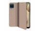 Husa Flip Cover Upzz Smart Compatibila Cu Samsung Galaxy A22 4G, Gold