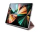 Husa Premium Guess Compatibila Cu iPad Pro 12.9" 2021, Colectia Big Logo Metal Saffiano, Roz - 9016463