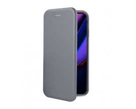 Husa Flip Carte Cu Magnet Lux Upzz Compatibila Cu Samsung Galaxy A52 5g, Gri