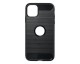 Husa Spate Upzz Carbon Pro Compatibila Cu iPhone 12 Mini, Negru