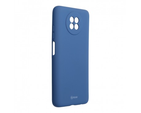 Husa Spate Silicon Roar Jelly Compatibila Cu Xiaomi Redmi Note 9 5G, Albastru Navy