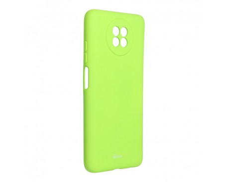Husa Spate Silicon Roar Jelly Compatibila Cu Xiaomi Redmi Note 9 5G, Verde Lamaie
