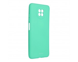 Husa Spate Silicon Roar Jelly Compatibila Cu Xiaomi Redmi Note 9 5G, Verde Menta
