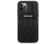 Husa Spate Premium Mercedes Amg Compatibila Cu iPhone 12 Pro Max Piele Naturala, Curved Lines, Negru - 39013974