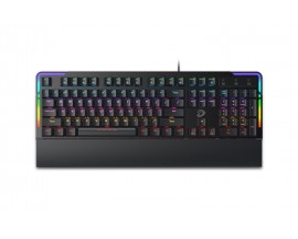 Tastatura gaming mecanica Dareu EK815s cu fir, conexiune USB, iluminat RGB, Suport, IP32, Negru - 89905965