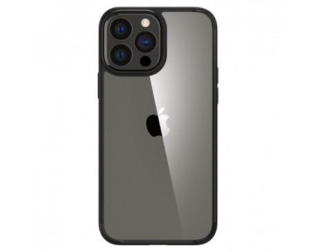 Husa Spate Spigen Ultra Hybrid Compatibila Cu iPhone 13 Pro, Policarbonat Negru Matte