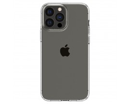 Husa Spate Spigen Liquid Crystal  Compatibila Cu iPhone 13 Pro Max, Silicon Transparent