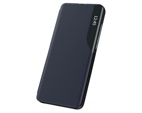 Husa Tip Carte Upzz Eco Book Compatibila Cu OnePlus Nord N200 5G, Piele Ecologica - Dark Blue