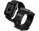 Curea Ceas Spigen Rugged Band Compatibila Cu Apple Watch 2 / 3 / 4 / 5 / 6 / SE ( 38/40mm ) Negru