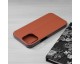 Husa Tip Carte Upzz Eco Book Compatibila Cu iPhone 13 Pro, Piele Ecologica, Orange