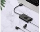 Adaptor audio HUB 2-in-1 Orico SKT2, 10 cm, Negru -61899383