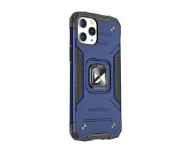 Husa Spate Upzz Woz Ring Armor Compatibila Cu iPhone 13 Pro, Albastru