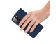 Husa Tip Carte  Eleganta DuxDucis Skin Pro  Compatibila Cu iPhone 13 Mini, Albastru