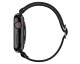 Curea Upzz Tech Mellow Compatibila Cu Apple Watch 4 / 5 / 6 / 7 / SE (42 / 44 / 45 MM), Negru