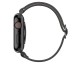 Curea Upzz Tech Mellow Compatibila Cu Apple Watch 4 / 5 / 6 / 7 / SE (42 / 44 / 45 MM), Gri