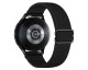 Curea Upzz Tech Mellow Compatibila Cu Samsung Galaxy Watch 4, 40 / 42 / 44 / 46 MM, Negru