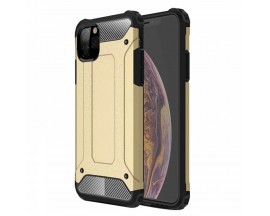 Husa Spate Upzz Armor Compatibila Cu iPhone 13, Ultra Rezistenta, Gold