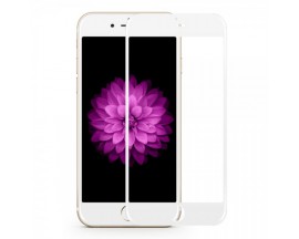 Folie Sticla 3d 0.3mm Full Cover Compatibila Cu iPhone 8 Alba