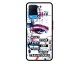 Husa Premium Spate Upzz Pro Anti Shock Compatibila Cu Oppo A54, Model Your Eyes, Rama Neagra