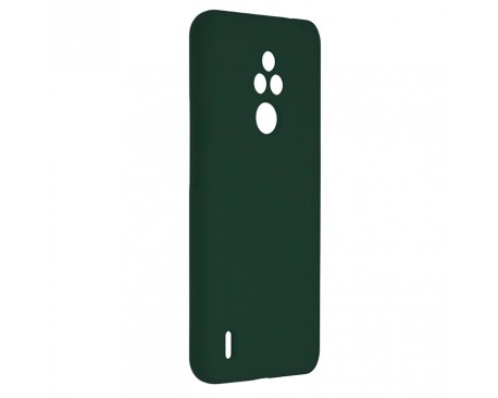 Husa Spate Upzz Techsuit Soft Edge Compatibila Cu Motorola Moto E7, Verde Inchis