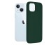 Husa Spate Upzz Techsuit Soft Edge Compatibila Cu iPhone 13 Mini, Verde Inchis