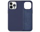 Husa Spate Upzz Beline Compatibila Cu iPhone 13 Pro Silicon Soft, Protectie la Camera, Microfibra Interior, Albastru