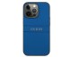Husa Spate Guess Compatibila Cu iPhone 13 Pro, Colectia Saffiano Strap, Albastru - 023539