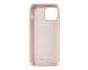 Husa Spate Mercury Silicone iPhone 13 Pro Max, Interior Alcantara , Pink