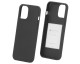 Husa Spate Mercury Soft Compatibila Cu iPhone 13 Mini, Silicon Soft, Negru