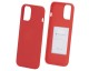 Husa Spate Mercury Soft Compatibila Cu iPhone 13 Mini, Silicon Soft, Rosu
