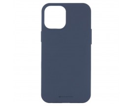 Husa Spate Mercury Soft Compatibila Cu iPhone 13 Mini, Silicon Soft, Albastru Navy