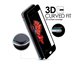 Folie Sticla 3D 0.3mm Full Cover iPhone 8  Plus negru