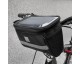 Geanta Bicicleta Cu Suport Pentru Telefon Pentru Ghidon  - Wozinsky WBB12BK, Negru