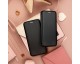 Husa Flip Carte Upzz Magnet Lux Compatibila Cu iPhone 13 Mini, Piele Ecologica, Negru