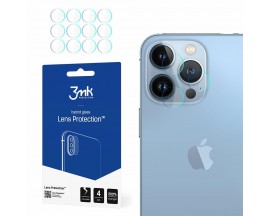 Set 4 Buc Folie Nano Glass Pentru Camera 3mk iPhone 13 Pro, Transparenta