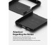 Husa Ringke Slim Hard Compatibila Cu Samsung Galaxy Z Flip 3, Policarbonat Negru
