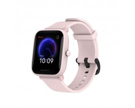 Ceas smartwatch Amazfit Bip U Pro, 230 mAh, Bluetooth 5.0, Roz
