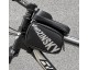 Geanta Bicicleta Cu Suport Pentru Telefon Pentru Cadru  - Wozinsky WBB21BK, Negru