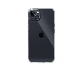 Husa Ultra Slim Upzz Compatibila Cu iPhone 13, Silicon, 0,5mm Grosime, Slim, Transparenta